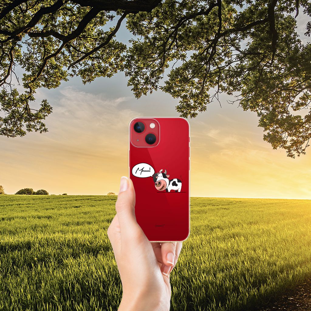 Apple iPhone 13 Telefoonhoesje met Naam Cow B2C Telecom