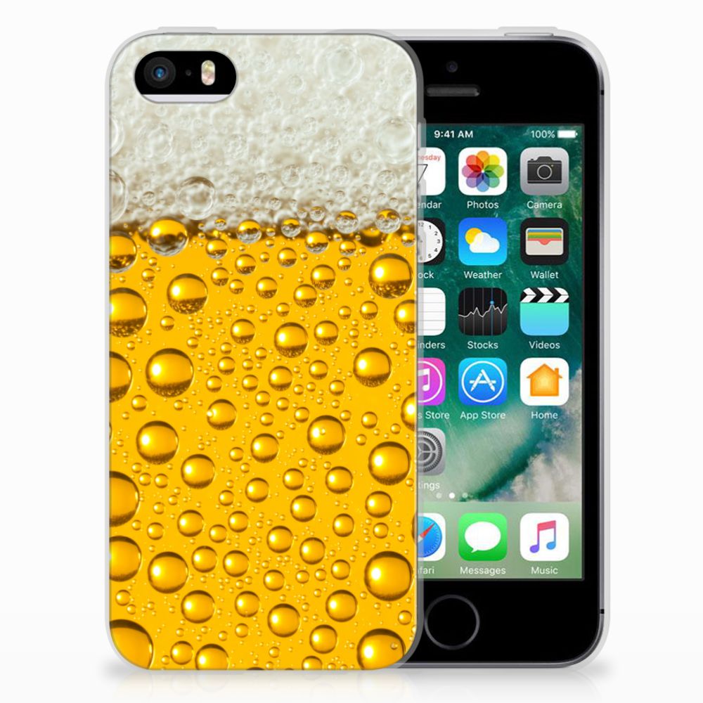 Apple iPhone SE | 5S Siliconen Case Bier