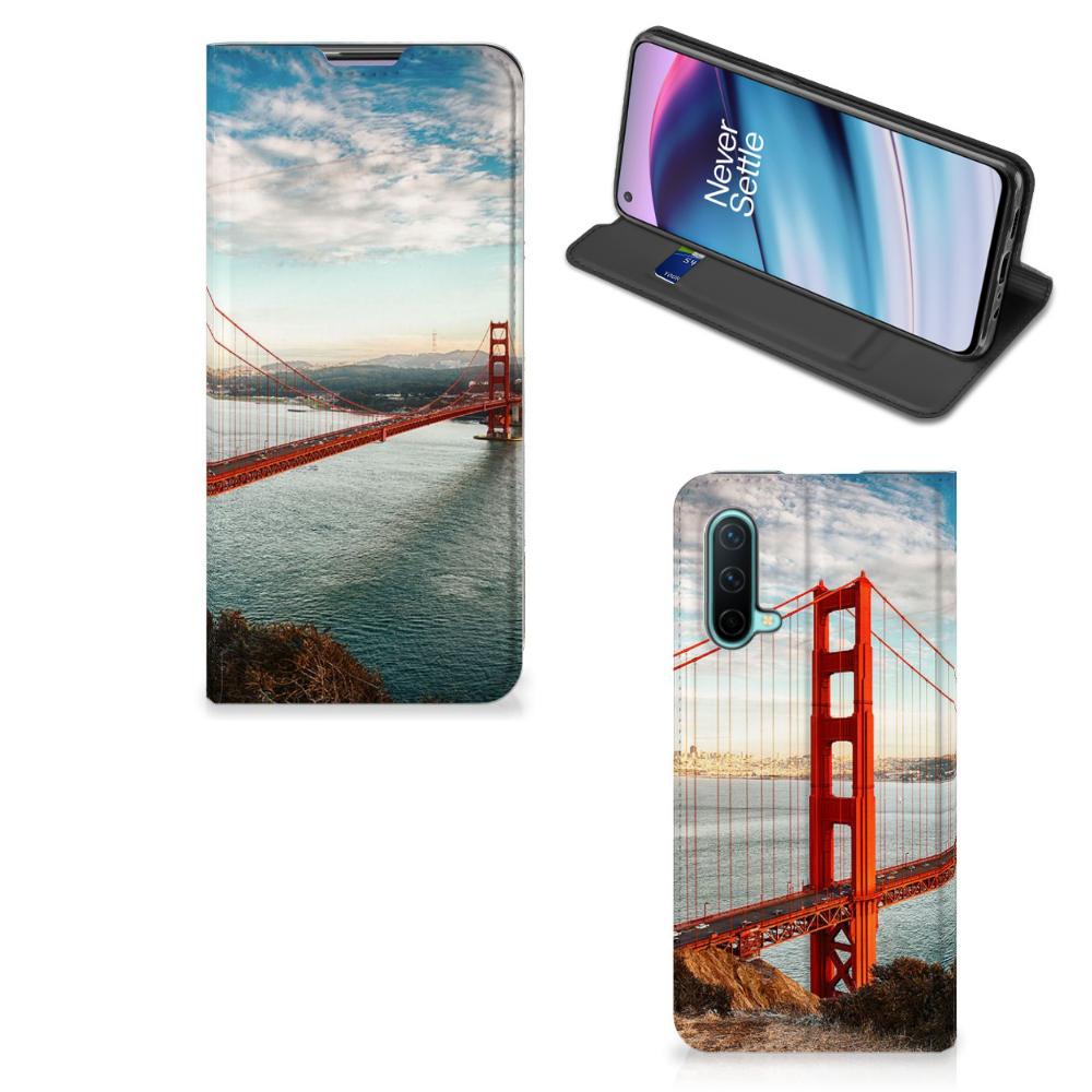 OnePlus Nord CE 5G Book Cover Golden Gate Bridge - B2C Telecom