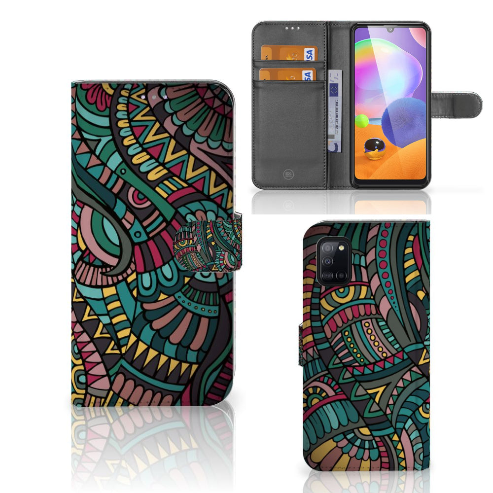 Samsung Galaxy A31 Telefoon Hoesje Aztec