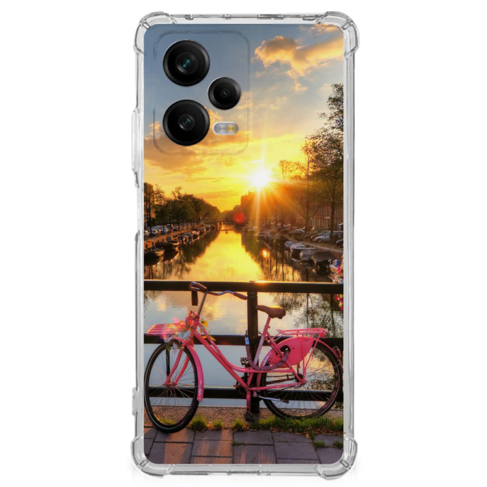 Xiaomi Redmi Note 12 Pro Telefoonhoesje met valbescherming Amsterdamse Grachten