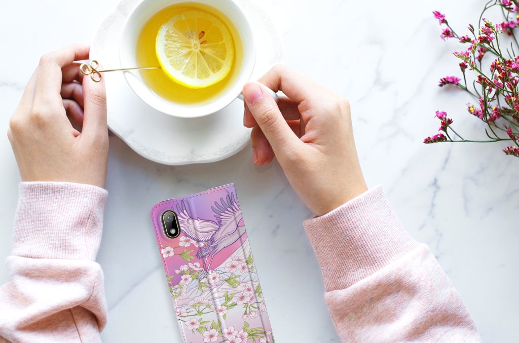 Huawei Y5 (2019) Hoesje maken Bird Flying - B2C Telecom