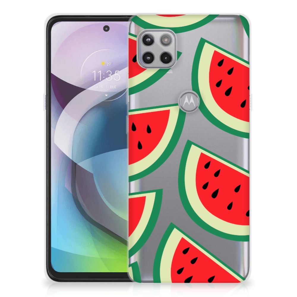 Motorola Moto G 5G Siliconen Case Watermelons