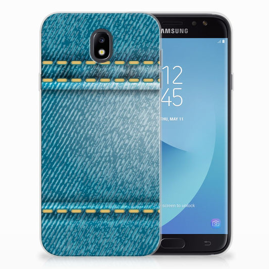 Samsung Galaxy J7 2017 | J7 Pro Silicone Back Cover Jeans