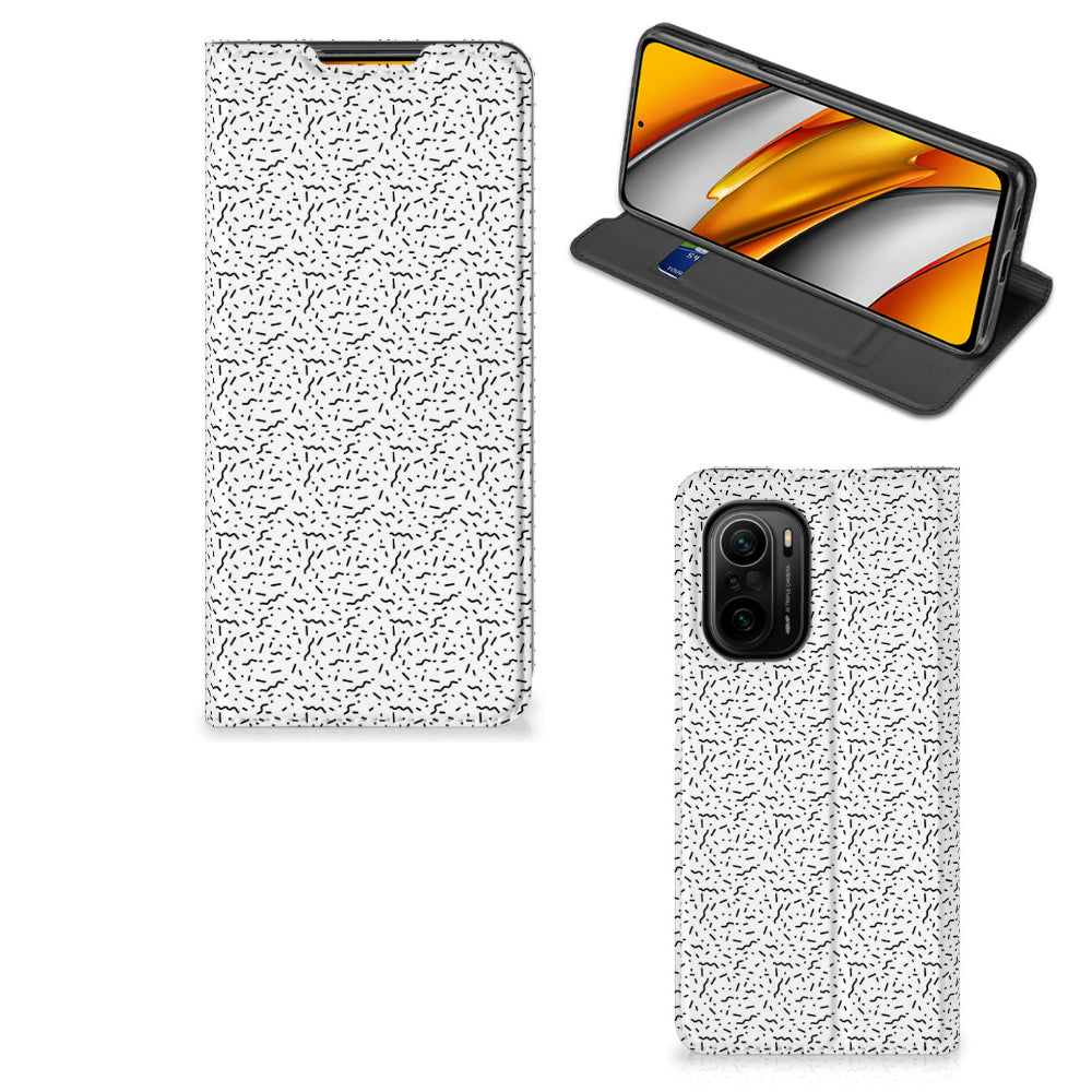 Xiaomi Mi 11i | Poco F3 Hoesje met Magneet Stripes Dots