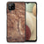 Samsung Galaxy A12 Houten Print Telefoonhoesje Tree Trunk