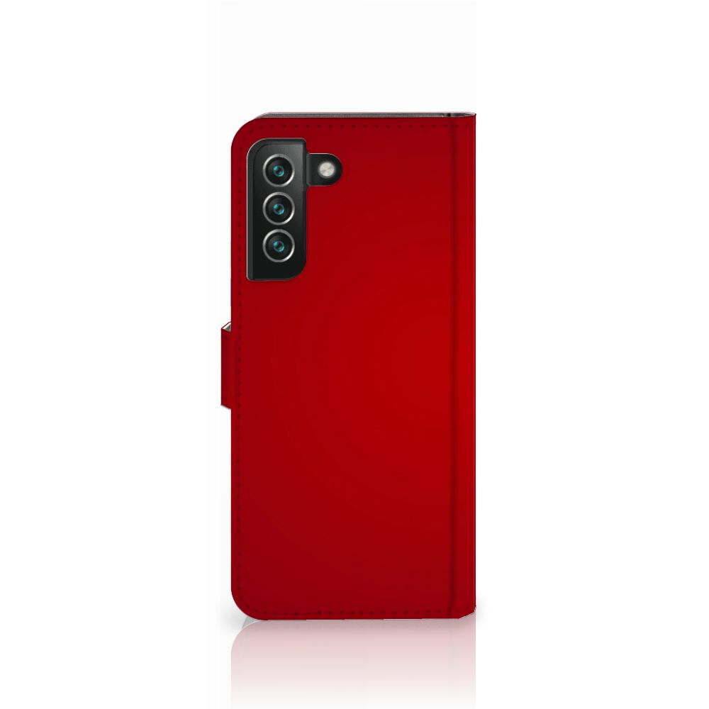 Samsung Galaxy S22 Plus Wallet Case met Pasjes Liefde - Origineel Romantisch Cadeau