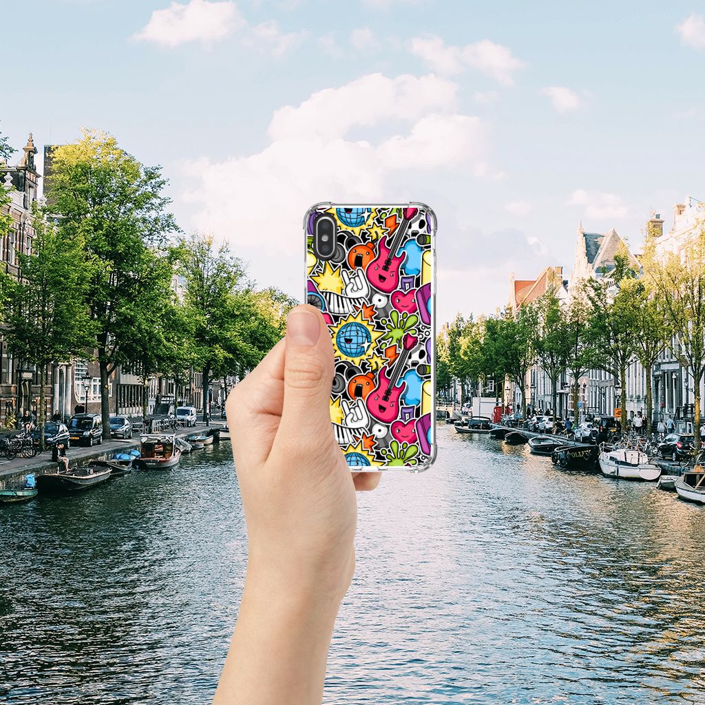 Apple iPhone X | Xs Anti Shock Bumper Case Punk Rock