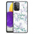 Samsung Galaxy A72 (5G/4G) Uniek Bloemen Hoesje Blossom White