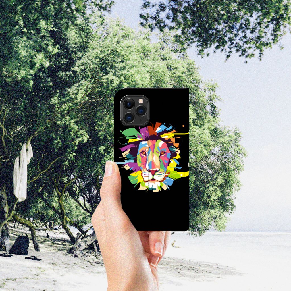 Apple iPhone 11 Pro Magnet Case Lion Color