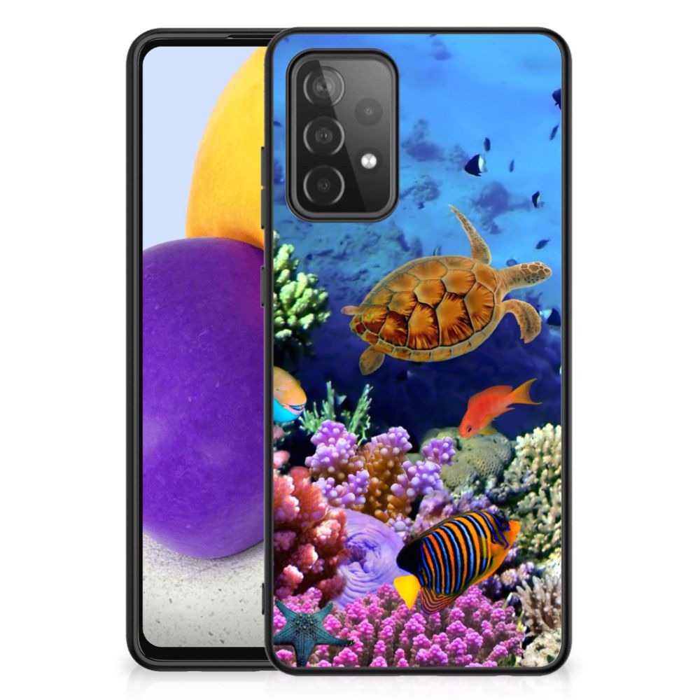 Samsung Galaxy A72 (5G/4G) Dierenprint Telefoonhoesje Vissen