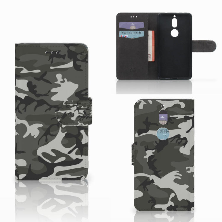 Nokia 7 Telefoon Hoesje Army Light