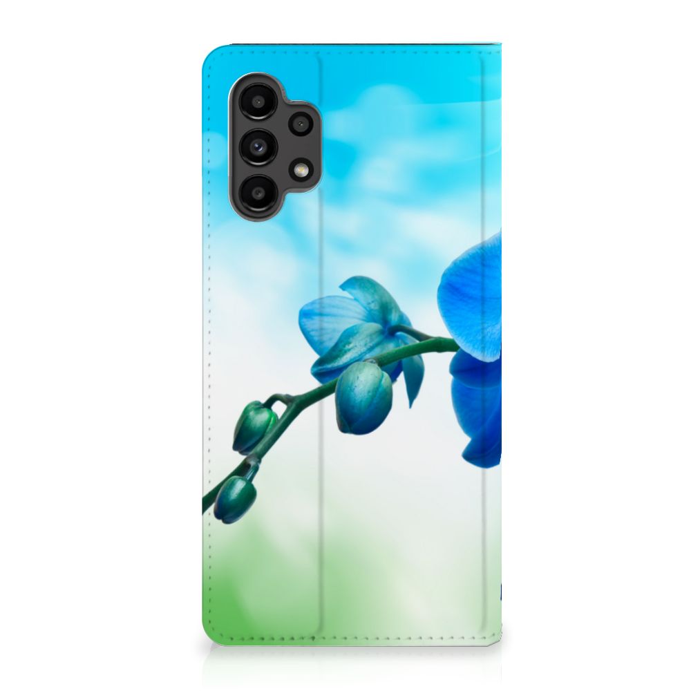 Samsung Galaxy A13 (4G) Smart Cover Orchidee Blauw - Cadeau voor je Moeder - B2C Telecom