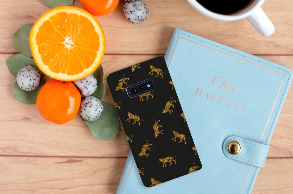 Hoesje maken voor Samsung Galaxy S10e Leopards - B2C Telecom