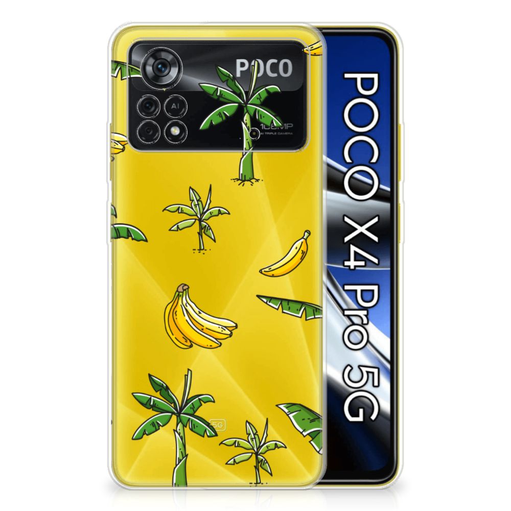 Xiaomi Poco X4 Pro 5G TPU Case Banana Tree
