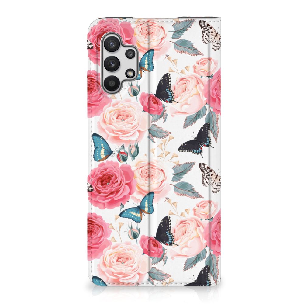 Samsung Galaxy A32 5G Smart Cover Butterfly Roses - B2C Telecom