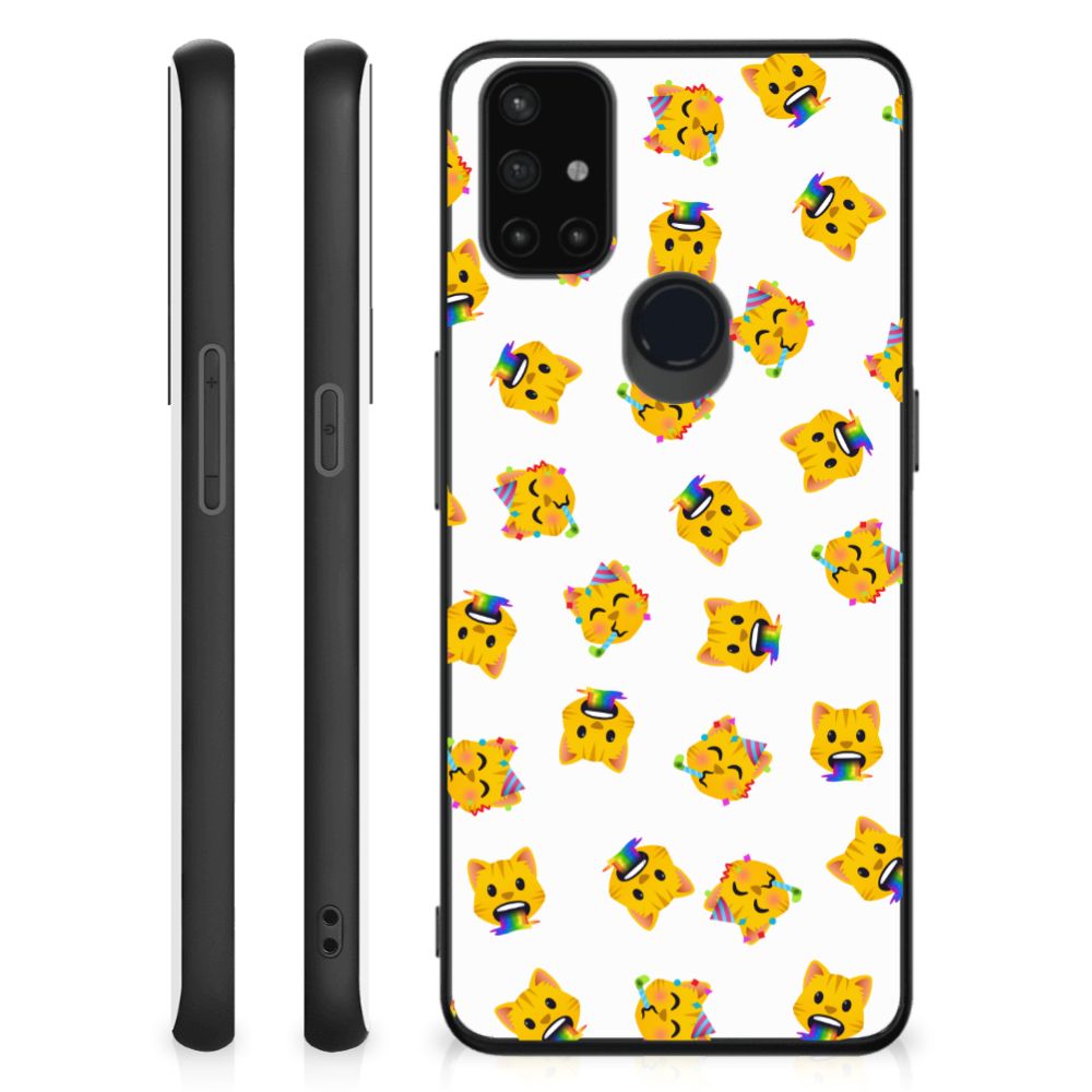 Back Case voor OnePlus Nord N10 5G Katten Emojis B2C Telecom