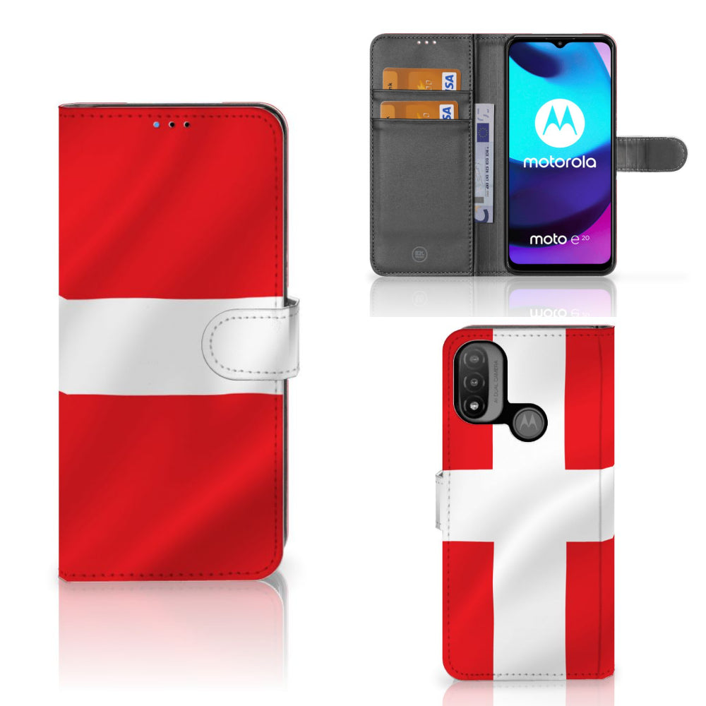 Motorola Moto E20 | E30 | E40 Bookstyle Case Denemarken