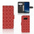 Samsung Galaxy S8 Telefoon Hoesje Batik Rood