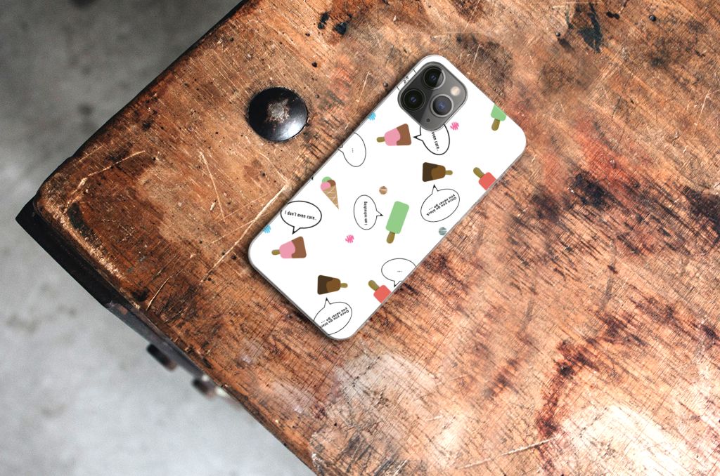 Apple iPhone 11 Pro Siliconen Case IJsjes