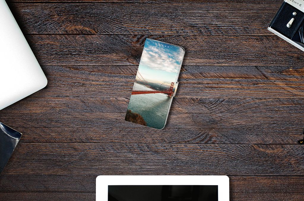 Samsung Galaxy S20 Plus Flip Cover Golden Gate Bridge