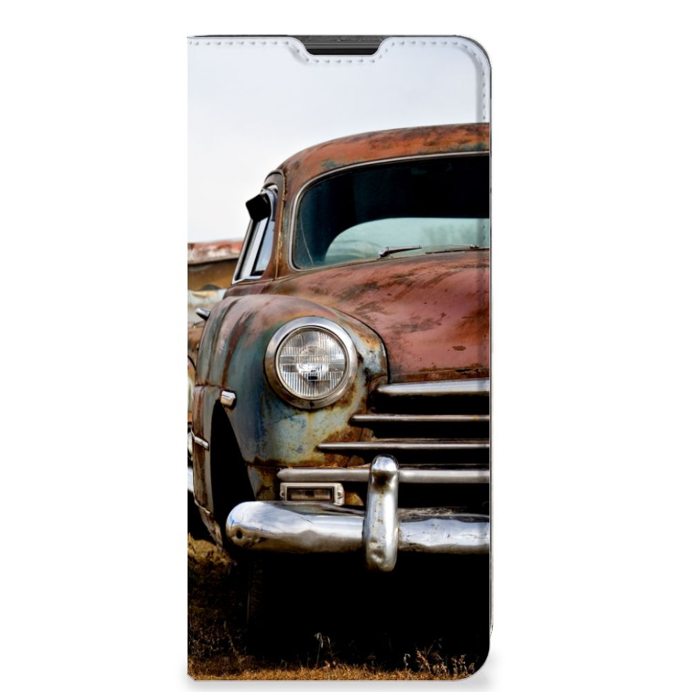 Motorola Moto G51 5G Stand Case Vintage Auto