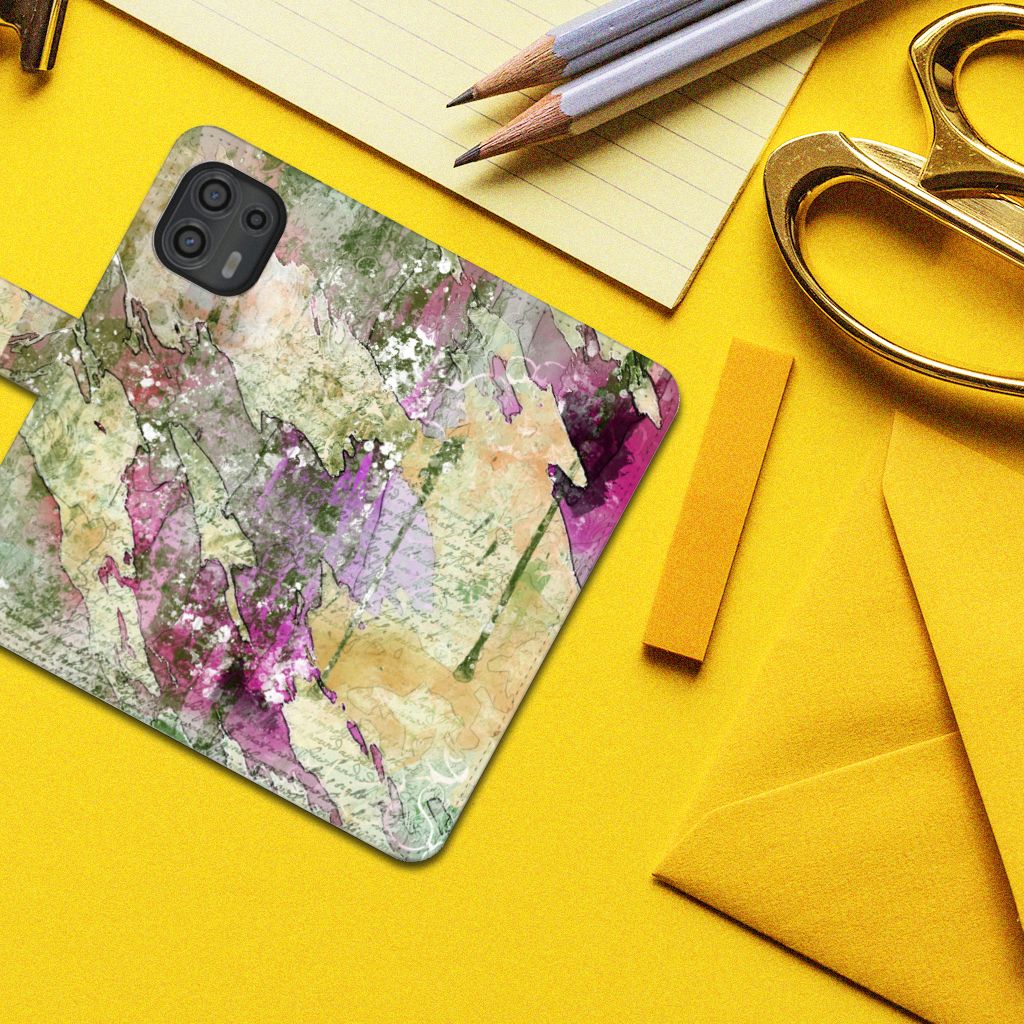 Hoesje Motorola Edge 20 Lite Letter Painting