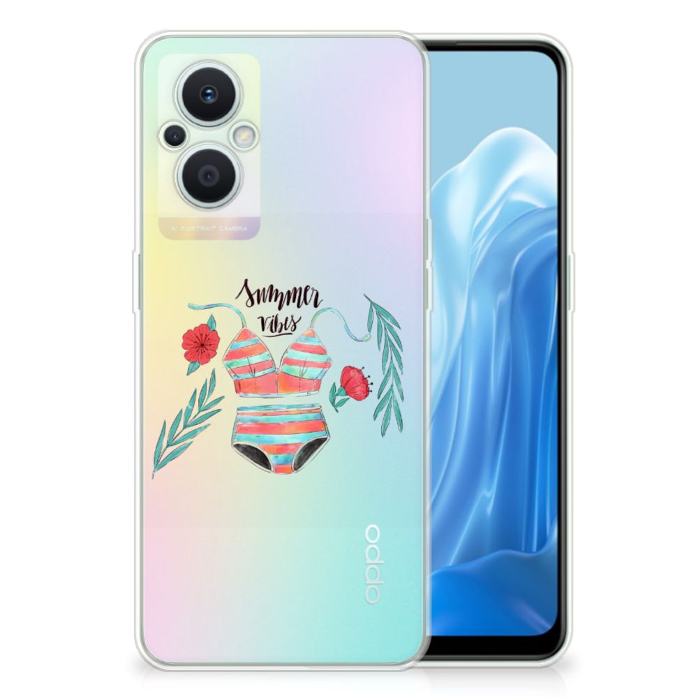 OPPO Reno8 Lite Telefoonhoesje met Naam Boho Summer B2C Telecom