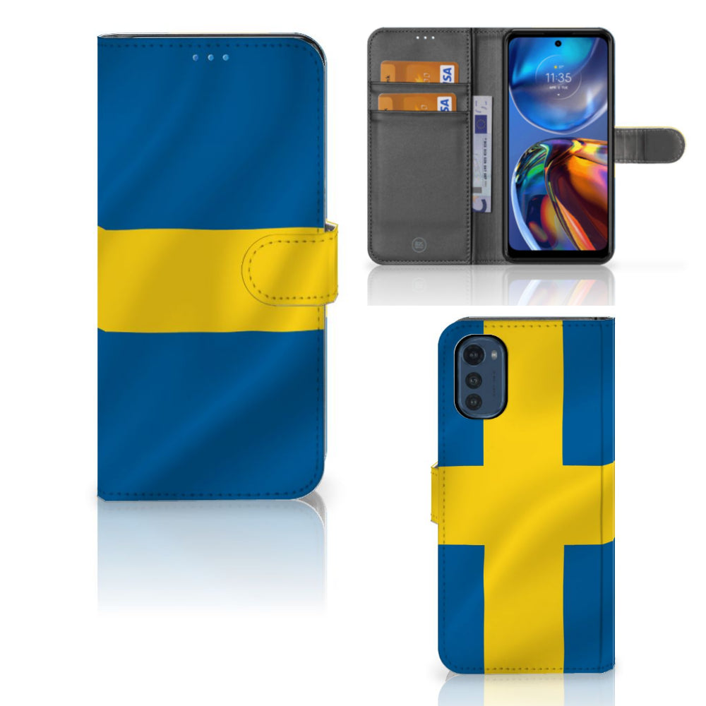 Motorola Moto E32 | Moto E32s Bookstyle Case Zweden