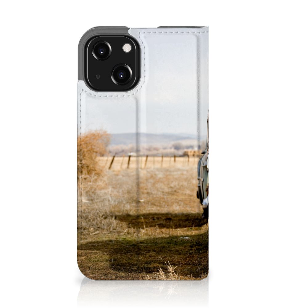 iPhone 13 Mini Stand Case Vintage Auto - B2C Telecom