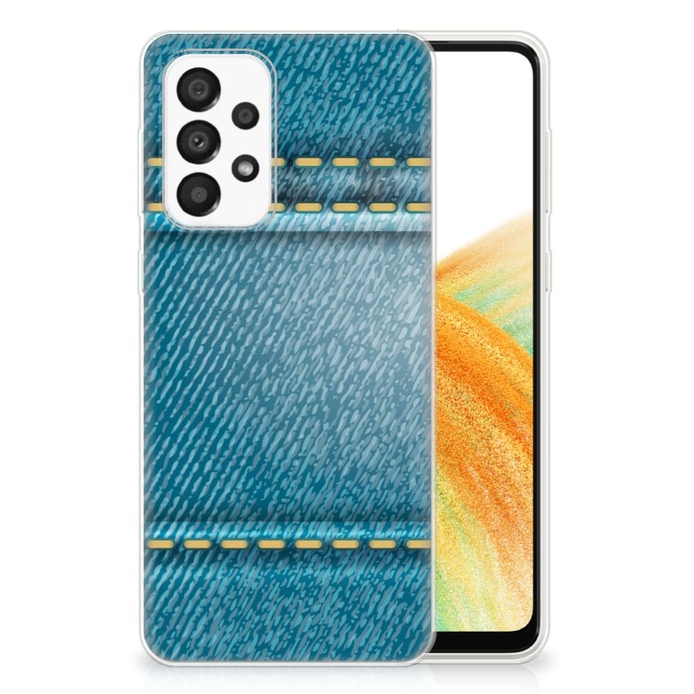 Samsung Galaxy A33 5G Silicone Back Cover Jeans B2C Telecom