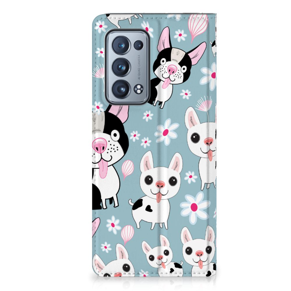 OPPO Reno 6 Pro Plus 5G Hoesje maken Hondjes - B2C Telecom