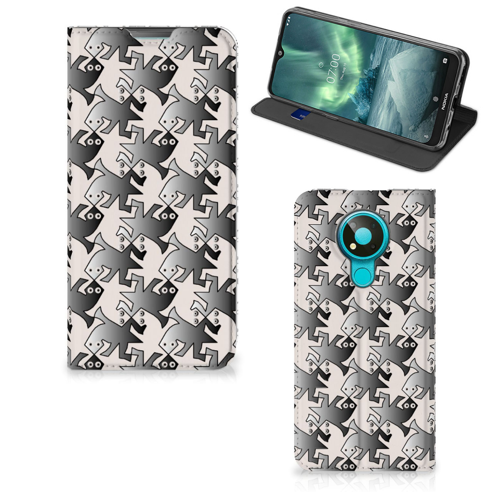 Nokia 3.4 Hoesje maken Salamander Grey - B2C Telecom