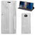 Sony Xperia 10 Book Wallet Case White Wood