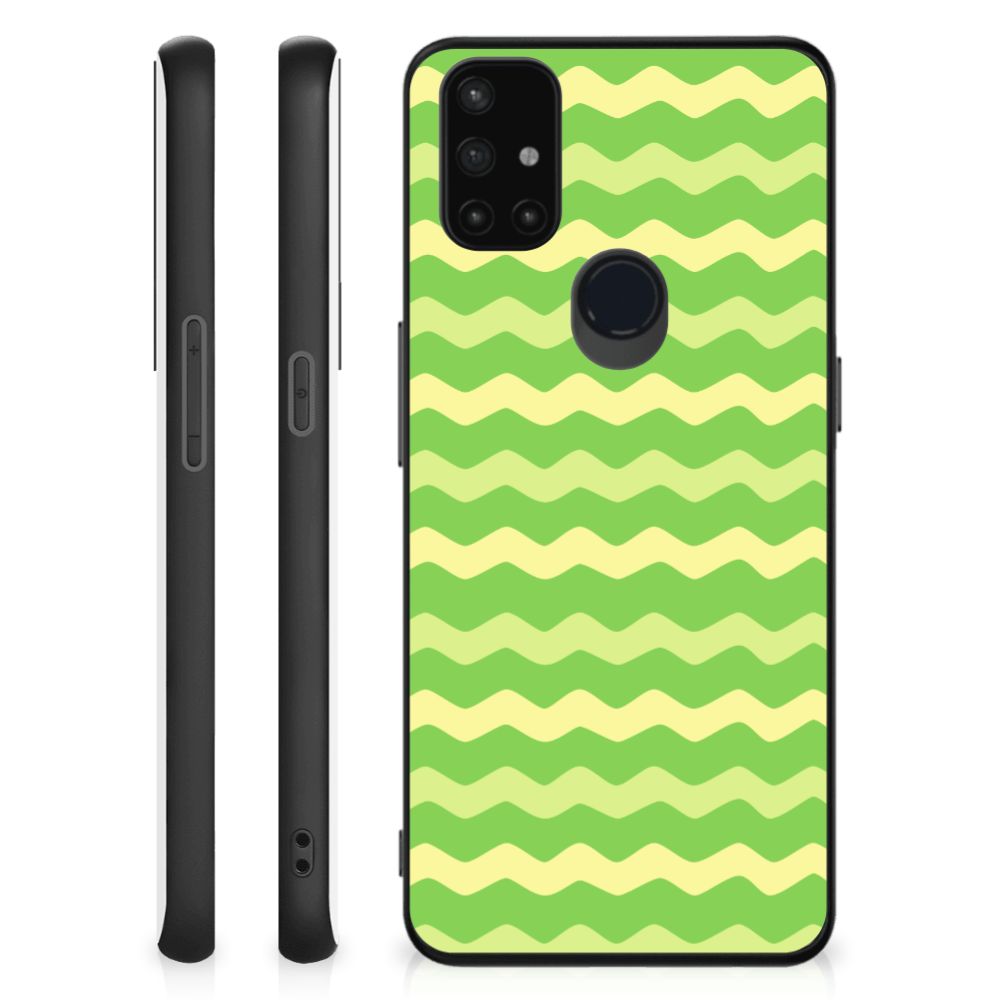 OnePlus Nord N10 5G Back Case Waves Green