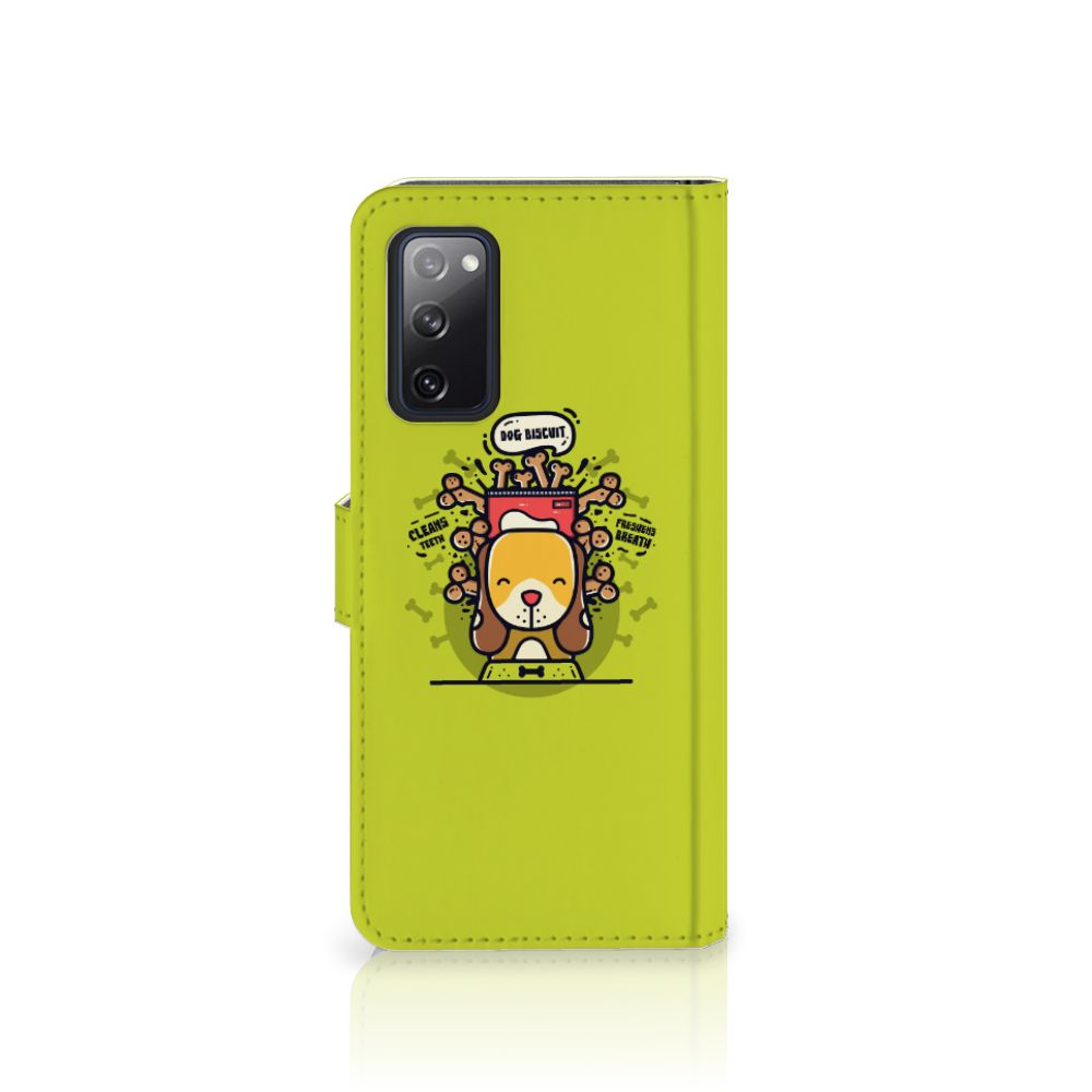 Samsung Galaxy S20 FE Leuk Hoesje Doggy Biscuit