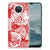 Silicone Back Case Nokia G20 | G10 Angel Skull Rood