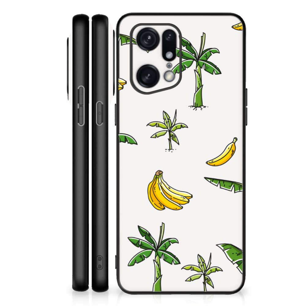 OPPO Find X5 Pro Bloemen Hoesje Banana Tree