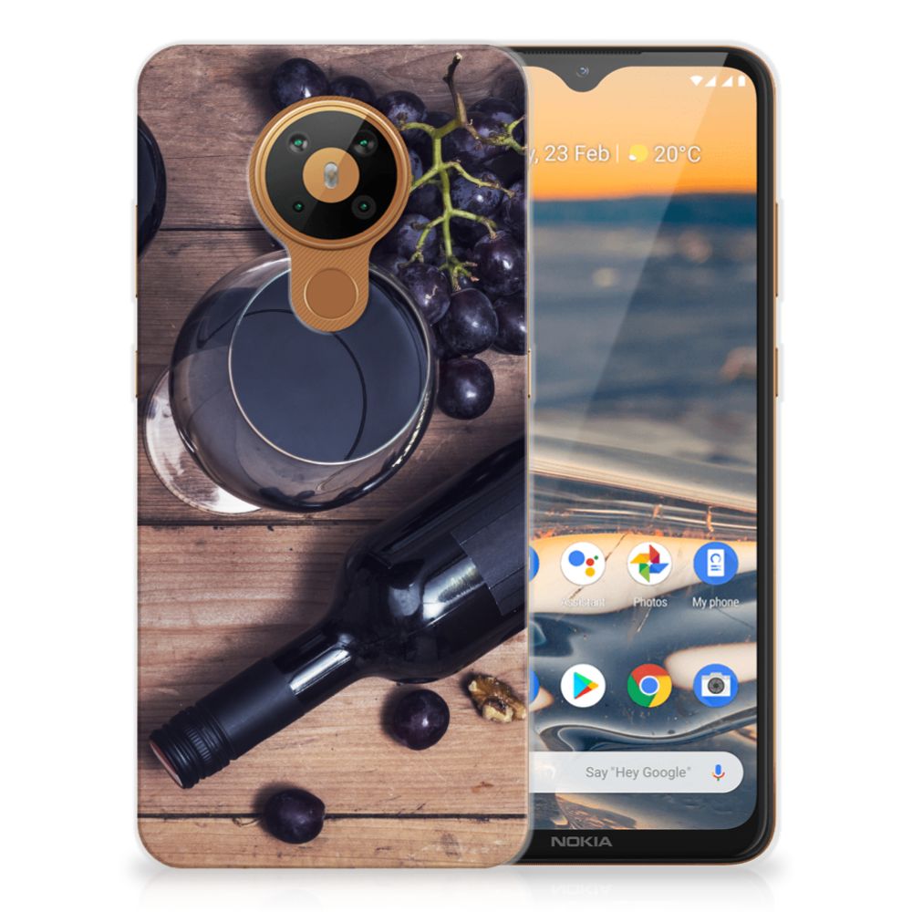 Nokia 5.3 Siliconen Case Wijn B2C Telecom