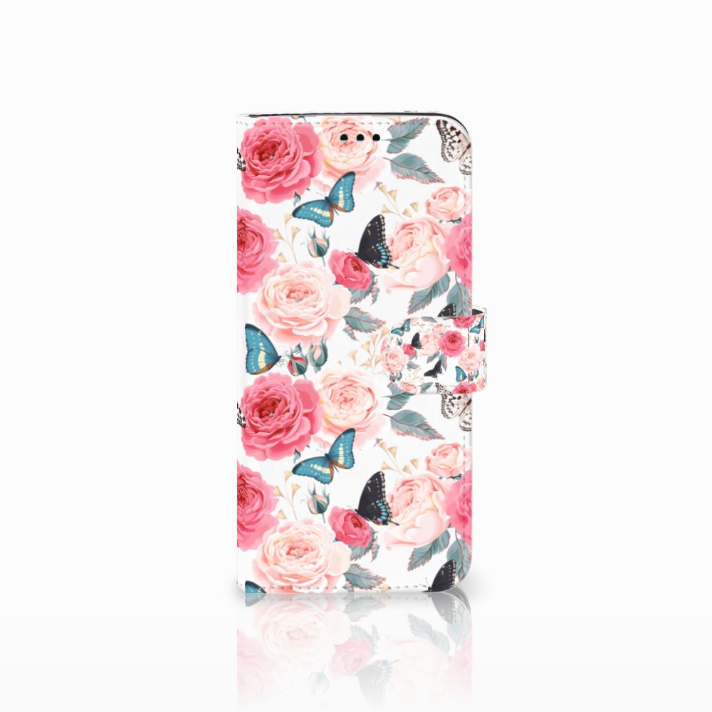 Samsung Galaxy S9 Plus Hoesje Butterfly Roses