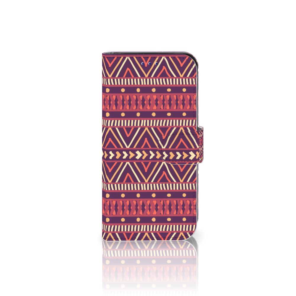 Samsung Galaxy S10e Telefoon Hoesje Aztec Paars