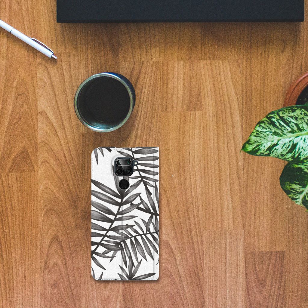 Xiaomi Redmi Note 9 Smart Cover Leaves Grey - B2C Telecom