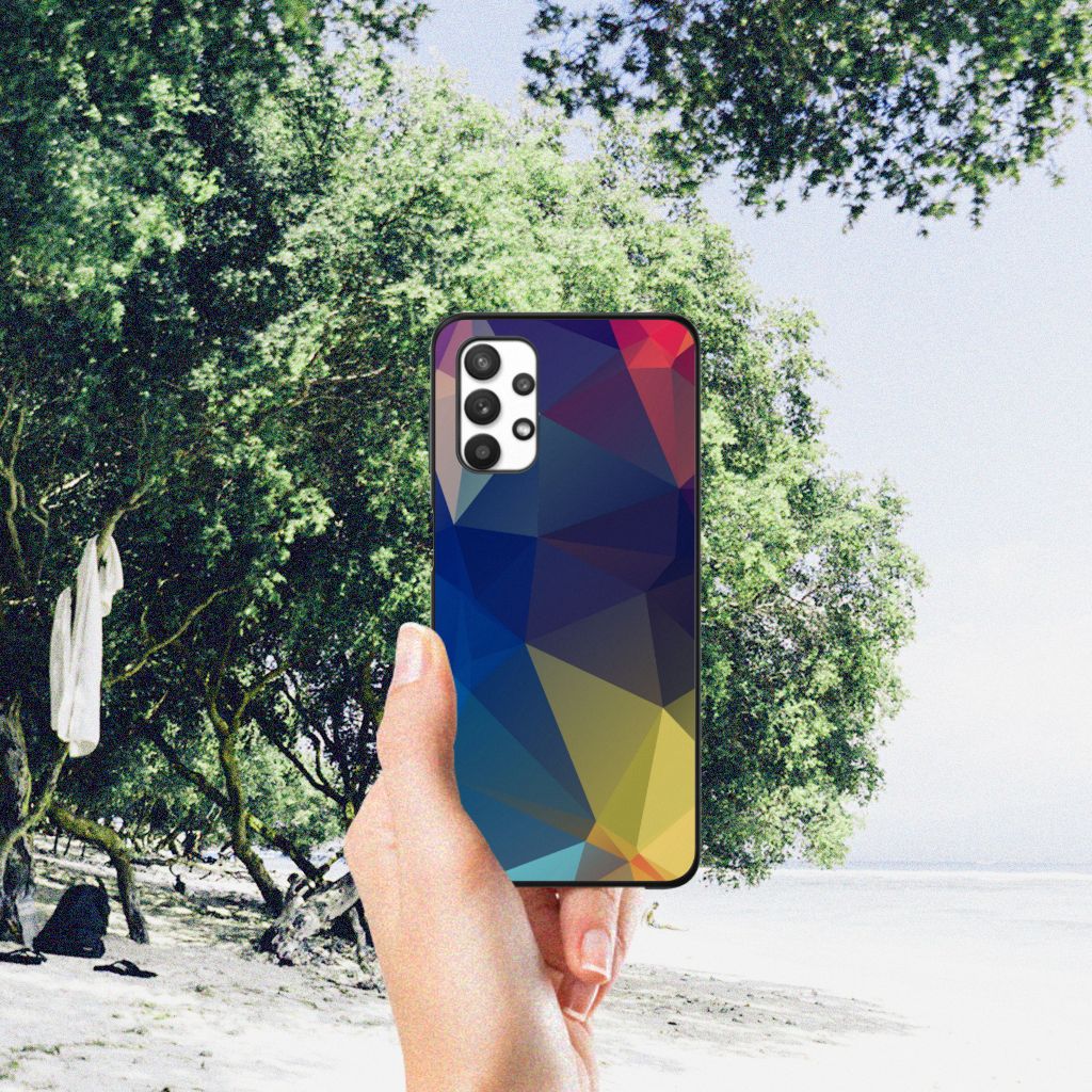 Samsung Galaxy A32 5G Backcover Polygon Dark B2C Telecom