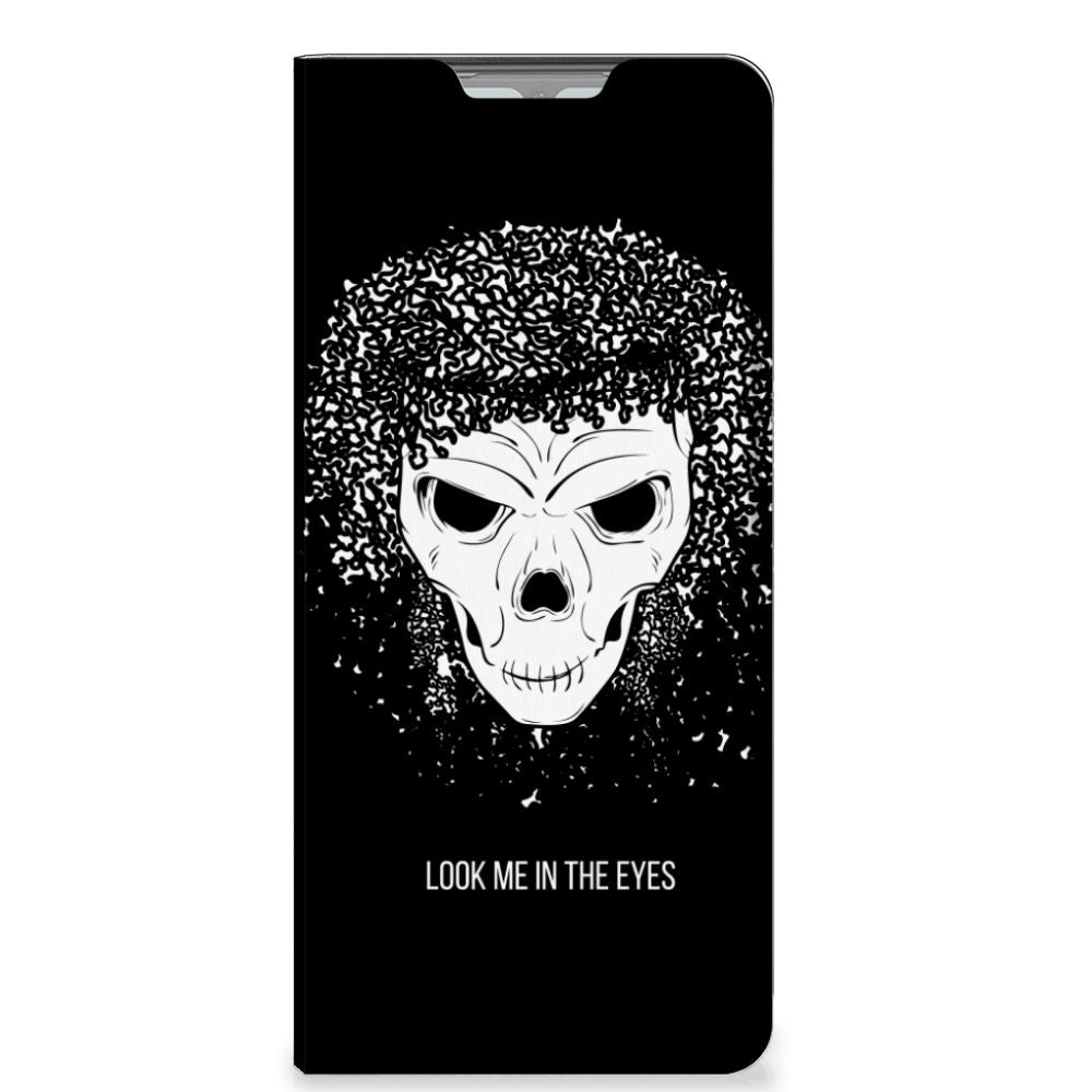 Mobiel BookCase OPPO Reno3 | A91 Skull Hair - B2C Telecom