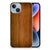 Apple iPhone 14 Bumper Hoesje Donker Hout