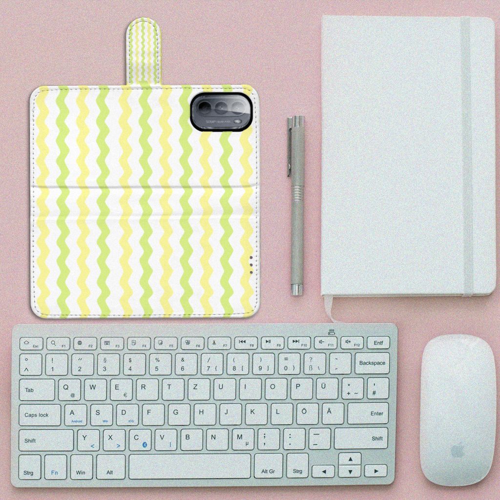 Motorola Moto G31 | G41 Telefoon Hoesje Waves Yellow