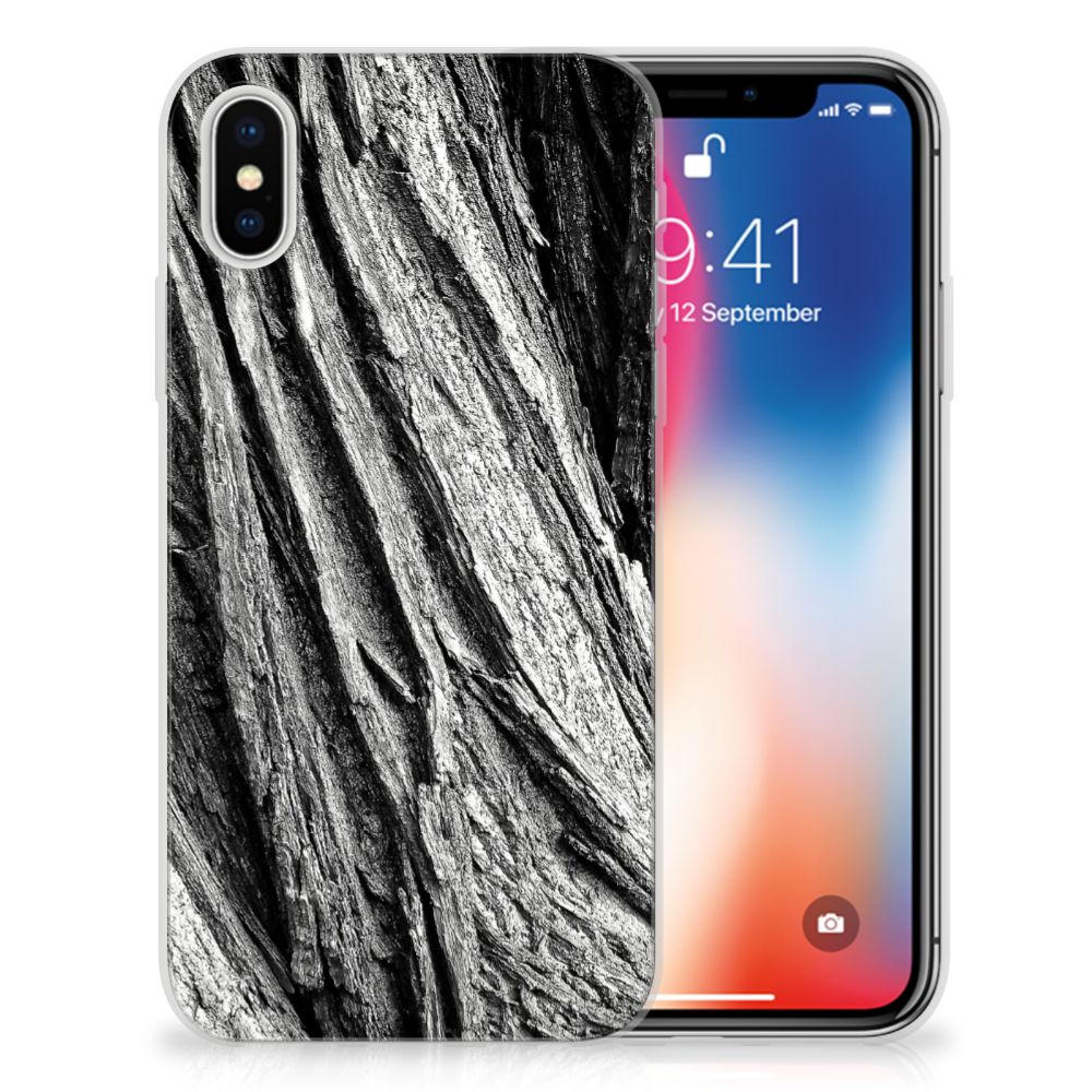 Bumper Hoesje Apple iPhone X | Xs Boomschors Grijs