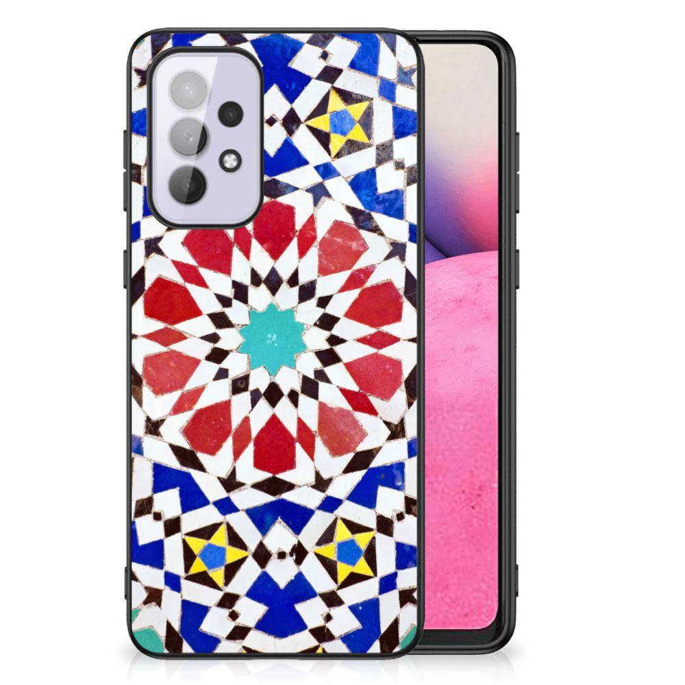 Samsung Galaxy A33 5G Marmeren Print Telefoonhoesje Mozaïek B2C Telecom