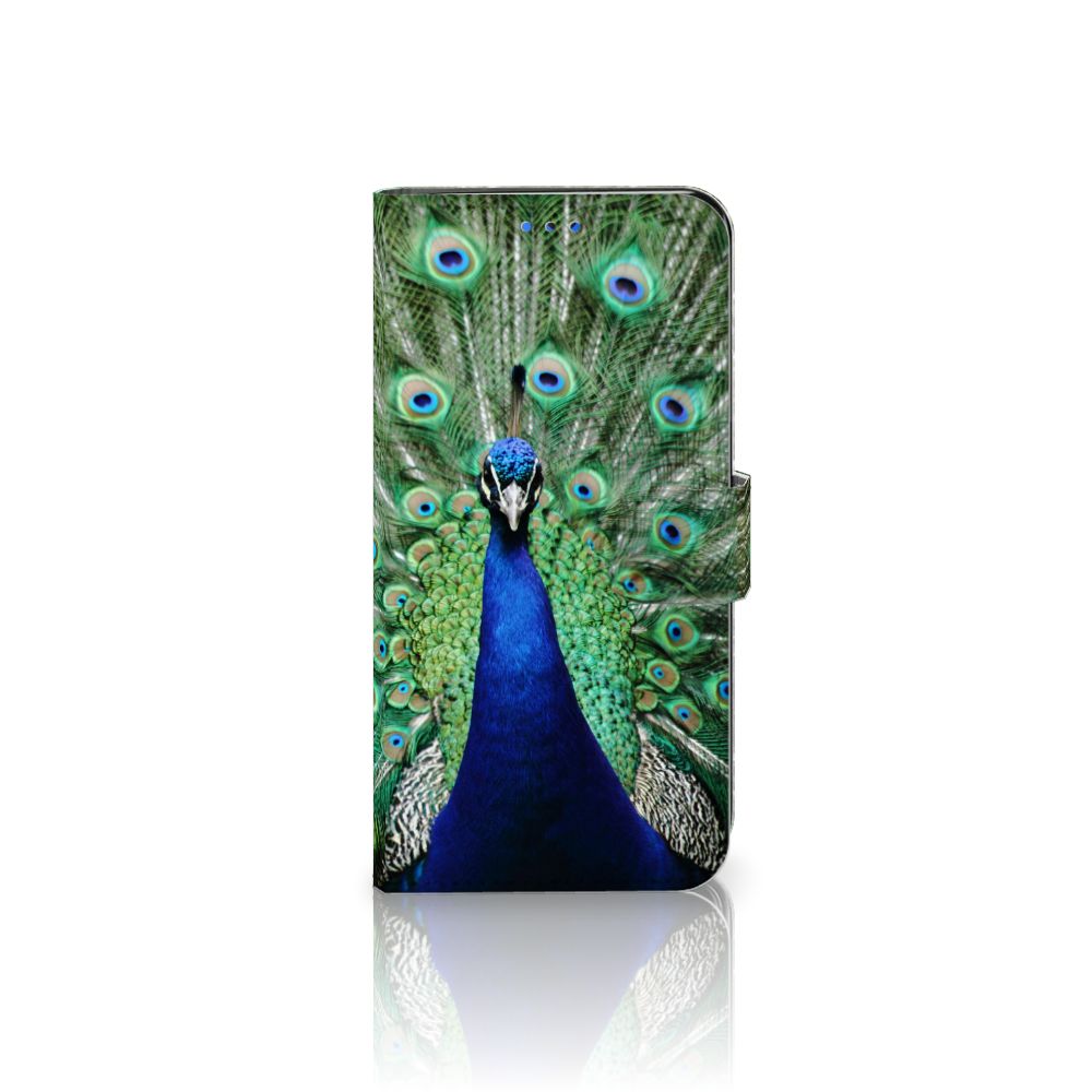 Huawei P Smart 2020 Telefoonhoesje met Pasjes Pauw