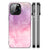 Kleurrijke Telefoonhoesje iPhone 14 Pro Max Pink Purple Paint